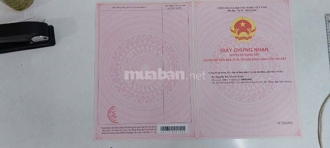 Bán nhà mặt tiền thị trấn Dầu Tiếng, Bình Dương, 126m2, 2,4tỷ 