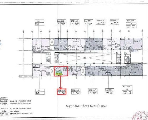 Căn BA14.07 Chung cư New City Thủ Thiêm nằm tại đường Mai Chí Thọ
