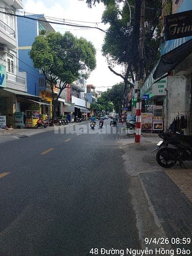 [18.5 TỶ] NHÀ MẶT TIỀN NGUYỄN HỒNG ĐÀO, P.12 TÂN BÌNH, KHU BÀU CÁT.