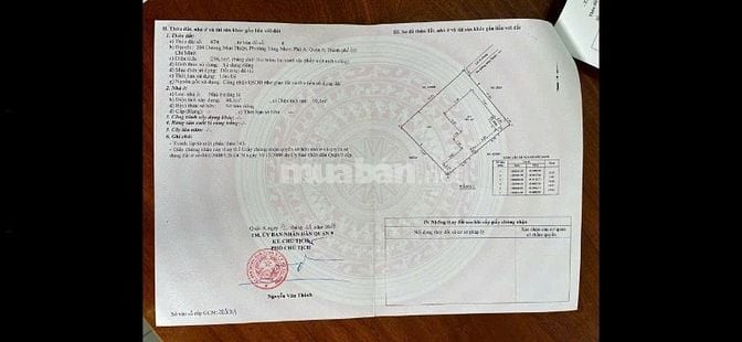 Chính chủ bán nhà ngang khủng đường Man Thiện, Quận 9, thổ cư 100%