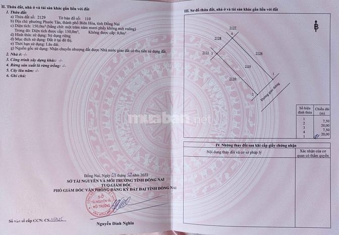 Bán đất thổ cư P.Phước Tân, TP Biên Hòa, 150m2, sổ hồng chính chủ 64492583 Bán đất thổ cư P.Phước Tân, TP Biên Hòa, 150m2, sổ hồng chính chủ