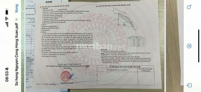 Bán 2 Lô Đất 13/1 Gò Cẩm Đệm, P.10, Tân Bình, 
