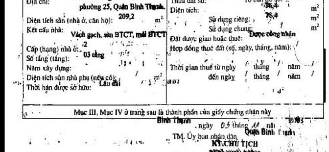 Bán nhà khu VIP đường Nguyễn Văn Thương, phường 25, Bình Thạnh 17,8tỷ