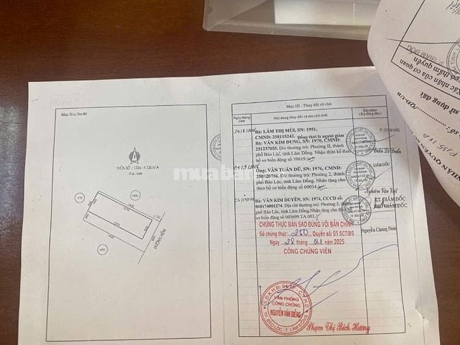 BÁN GẤP NHÀ 2 MẶT TIỀN HẺM LÊ VĂN TÁM P2 TP BẢO LỘC 239m2 GIÁ :3,5 tỷ