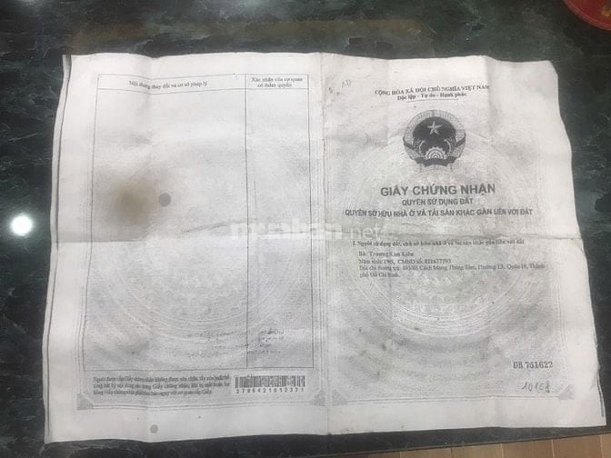 Bán nhà xã Mỹ Hạnh Bắc, Đức Hòa, Long An, 80m2, 1 lầu, sổ riêng, 2,1tỷ