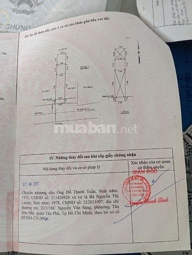 Bán nhà hẻm 738/14 QL1A, P.BHHB, Bình Tân, 3x16m, 1 lầu 