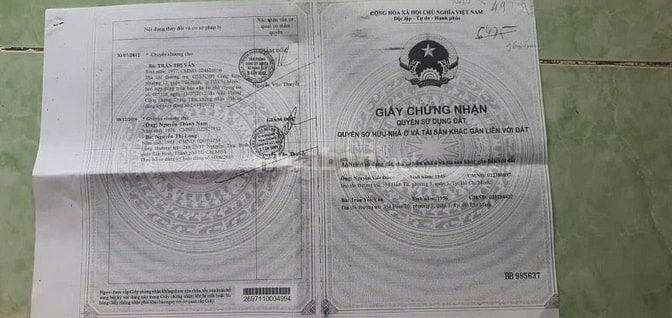 BÁN NHÀ TẦNG TRỆT CHUNG CƯ HOÀNG HOA THÁM 3 ĐANG CHO THUÊ, 135M2