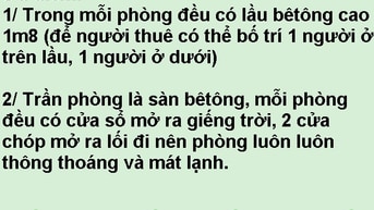 Cho thuê phòng mới xây, có lầu lửng, máy lạnh, gần cầu Chữ Y Cho thuê phòng mới xây, có lầu lửng, máy lạnh, gần cầu Chữ Y