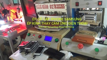 Ép kính thay màn hình iPhone chính hãng ở hải phòng Ép kính thay màn hình iPhone chính hãng ở hải phòng