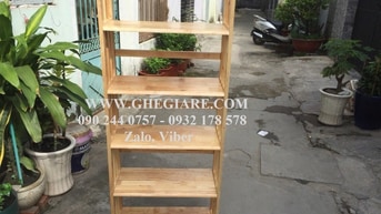 Kệ Sách Trang Trí 5 tầng 65cm Gỗ Cao Su, Miễn Phí Ship Kệ Sách Trang Trí 5 tầng 65cm Gỗ Cao Su, Miễn Phí Ship