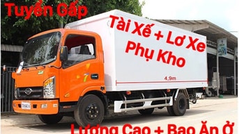 CÀ MAU ==> Tuyển LĐPT đi Lơ Xe Tải và Phụ Kho Lương Cao CÀ MAU ==> Tuyển LĐPT đi Lơ Xe Tải và Phụ Kho Lương Cao