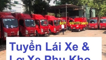 Tuyển dụng tài xế lái xe và lơ xe, phụ kho xếp hàng tại Đăk lăk Tuyển dụng tài xế lái xe và lơ xe, phụ kho xếp hàng tại Đăk lăk