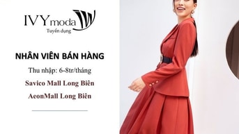 IVYmoda Savico Long Biên tuyển 05 Nhân viên bán hàng IVYmoda Savico Long Biên tuyển 05 Nhân viên bán hàng