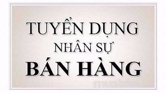 Tuyển 05 Nam/Nữ LĐPT ( Phụ sắp xếp hàng hóa tại quầy ) Tuyển 05 Nam/Nữ LĐPT ( Phụ sắp xếp hàng hóa tại quầy )
