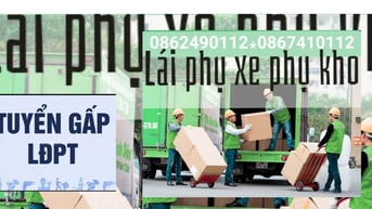 LĐPT tại Bình Định: tài xế b2- phụ xe - phụ kho 👇 LĐPT tại Bình Định: tài xế b2- phụ xe - phụ kho 👇