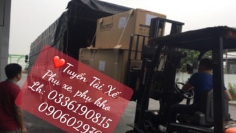 CA MAU ==> Tuyển Dụng Tài Xế B - B2, Lơ Xe Phụ Kho Bốc xếp lương cao CA MAU ==> Tuyển Dụng Tài Xế B - B2, Lơ Xe Phụ Kho Bốc xếp lương cao
