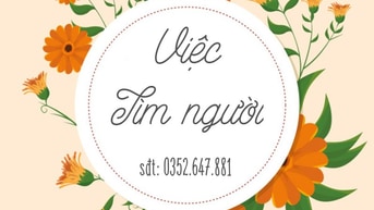 Cần lao động phổ thông, không kiểm tra doanh số Cần lao động phổ thông, không kiểm tra doanh số