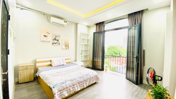 CHDV Nguyễn Thái Học Q1 - Nội thất full - Bancong - Bếp riêng CHDV Nguyễn Thái Học Q1 - Nội thất full - Bancong - Bếp riêng