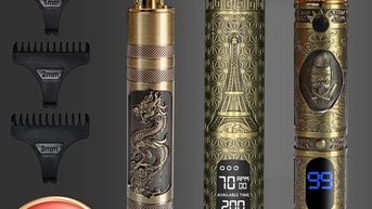 Tông Đơ Cắt Tóc Điện Hair Trimmer, Tạo Kiểu, Chấn Viền... Tông Đơ Cắt Tóc Điện Hair Trimmer, Tạo Kiểu, Chấn Viền...