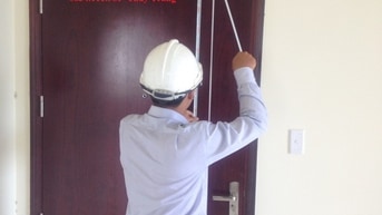 Nhận sản xuất lắp đặt cửa gỗ chống cháy tại quận 10, quận 11 Nhận sản xuất lắp đặt cửa gỗ chống cháy tại quận 10, quận 11