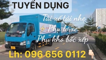 Tìm nhân viên LĐPT: lái, phụ xe và phụ kho xếp hàng Tìm nhân viên LĐPT: lái, phụ xe và phụ kho xếp hàng