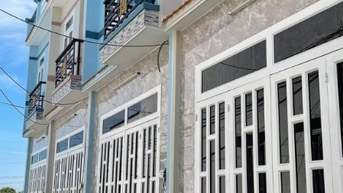 Cần sang gấp căn nhà phố 1 trệt 1 lầu, DT 84m2 sổ hồng riêng 
