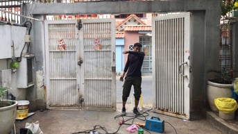 Thợ hàn sửa chữa cửa sắt, cửa kéo tại Tân Phú