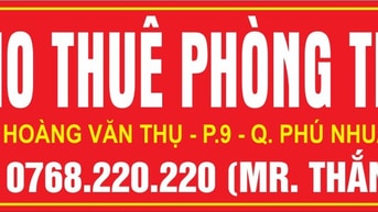 PHÒNG TRỌ MẶT TIỀN: 24 HOÀNG VĂN THỤ - PHÚ NHUẬN: