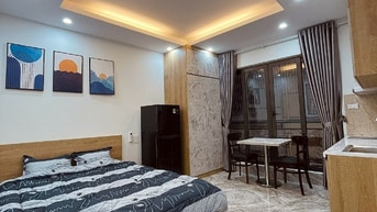CHO THUÊ CHUNG CƯ MINI XÂY MỚI NGUYỄN KHÁNH TOÀN - FULL NỘI THẤT 4,8TR