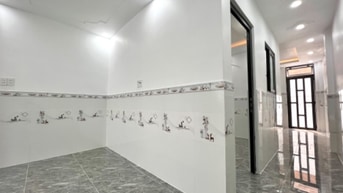 NHÀ SHR MỚI 4X20 TRỆT LỮNG 3PN, 2WC SÂN PHƠI. NGAY METRO Q12 LVK