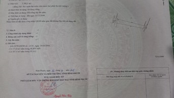 BÁN LÔ ĐẤT ĐẸP CÓ 1-0-2, GIÁ RẺ TẠI ĐỒNG PHÚ - CHÍNH CHỦ