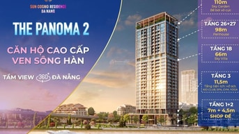 Căn hộ Sun Cosmo cầu Trần Thị Lý gần biển Đà Nẵng đặt chỗ giai đoạn 2