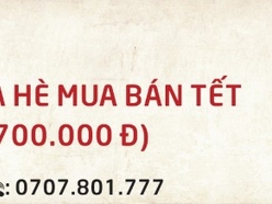 CHO THUÊ MẶT BẰNG BÁN MUA TẾT 2024