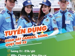 Cần tuyển 20 NV làm việc trực căn hộ chung cư , Vila khu vực TPHCM