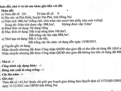 THÔNG BÁO BÁN ĐẤU GIÁ TÀI SẢN NGÂN HÀNG VIB_PHÚ ĐIỀN_L3