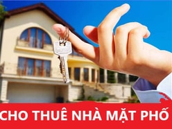 Cho thuê cửa hàng 2 mặt phố Hòa Mã - Phùng Khắc Khoan, Q.Hai Bà Trưng