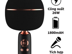 Micro Karaoke kèm Loa hãng Monster M97 (Mỹ ), 26W,Bluetooth 5.0,TWS kế