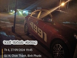 taxi chơn thành - minh hưng - bình phước