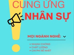 EM NHẬN TƯ VẤN TUYỂN DỤNG CUNG CẤP NHÂN SỰ MỌI NGHÀNH NGHỀ GIÁ RẺ .