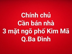 Cần bán nhà 3 mặt ngõ Kim Mã, quận Ba Đình, diện tích 212,7 m2