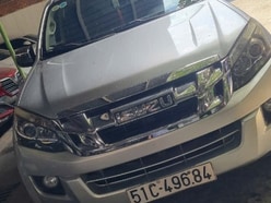 Bán xe hiệu Isuzu bán tải cabin kép D-Max, 1 cầu, SX 2014