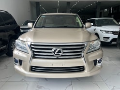 Bán Xe Lexus LX570 Vàng Cát xe sản xuất năm 2012 bản xuất Mỹ 