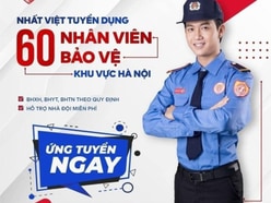 Bảo vệ đi làm ngay tại Tố Hữu lương 8tr/ tháng