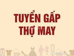 Cty thời trang QV cần tuyển 20 thợ may, thợ phụ hoàn thiện sản phẩm