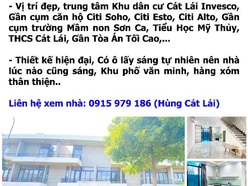 Hùng Cát Lái - Tổng Hợp Nhà KDC Cát Lái, Phố Đông Village Bán giá 7 tỷ