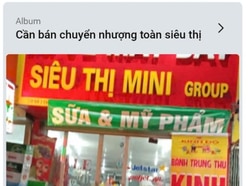 Sáng nhượng, cho thuê địa điểm kinh doanh mặt đường Lĩnh Nam