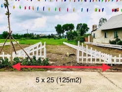 ĐẤTĐỨC HOÀ ĐÔNG LONG AN:5X25(125M2) GIÁ: 1 TỶ 5 TR 