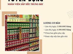 Khai trương Cửa Hàng Bách Hoá Hương Sen Tuyển NV Bán Hàng, Tạp Vụ… 