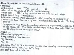 Thông báo đấu giá Tài sản ngân hàng VIB, TX Bến Cát, Bình Dương