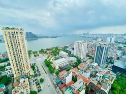 Bán căn hộ penthouse DT 150m2 view trọn Hây, D’ El Dorado Tây Hồ